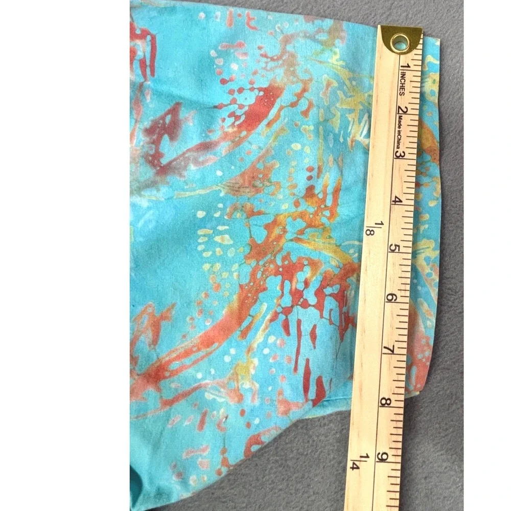 Tybee Island Clothing Company Hawaiian Camp Shirt Men's 1X Tropical100% Cotton